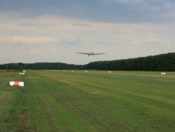 reinforced grass runway